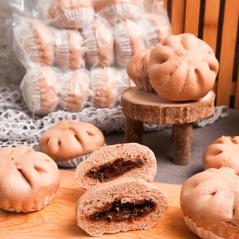 

DIMSUM FROZEN Choco Pao / Bapau / Bapao Chocolate by The Fan's Kitchen