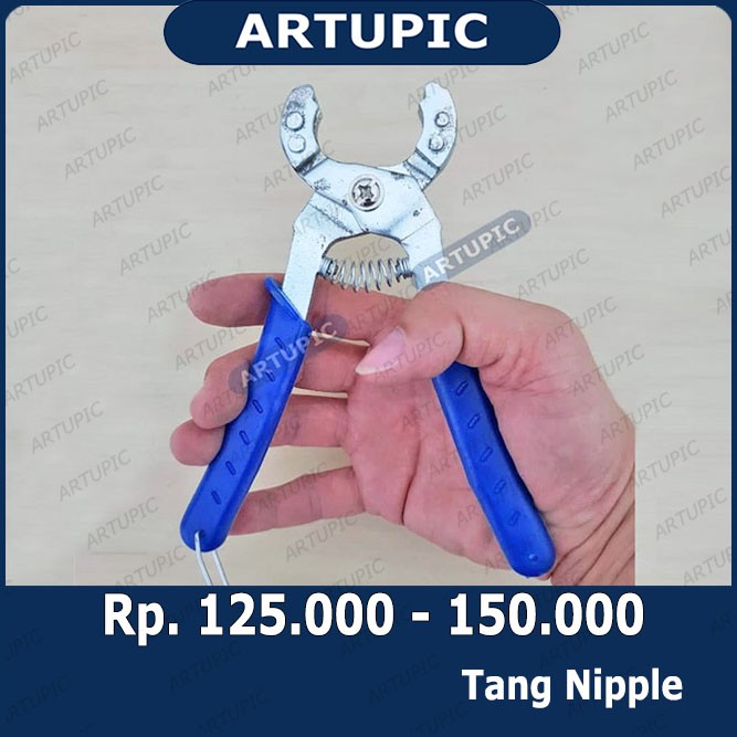 TANG NIPPLE alat Bantu untuk Memasang Nipple Ayam Puyuh Kelinci Artupic Tank Nipple
