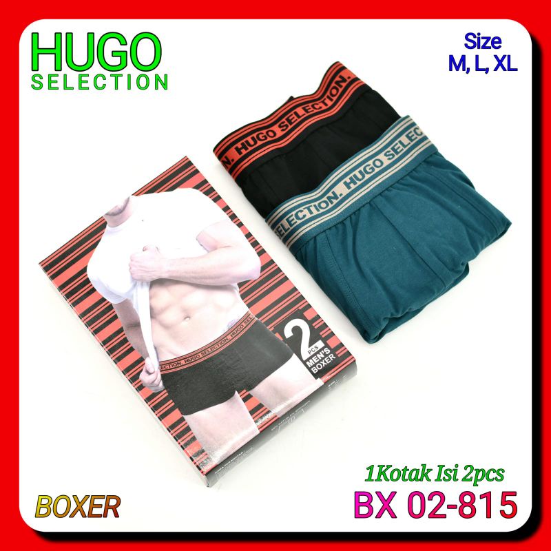 Celana Dalam Boxer Pria Hugo Selection BX 02-815