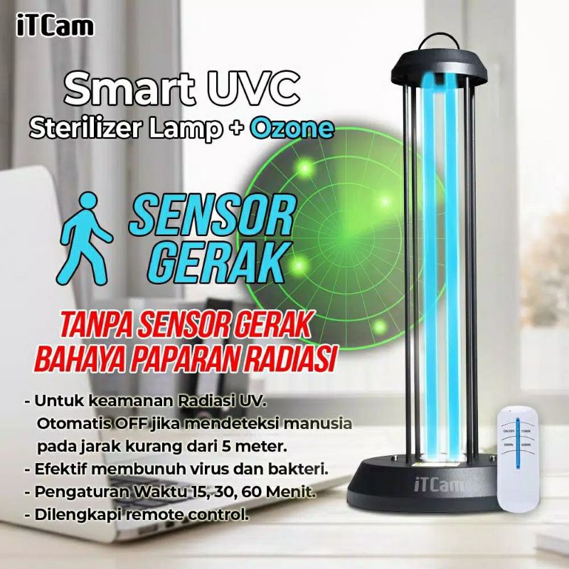 Lampu UVC desinfektan