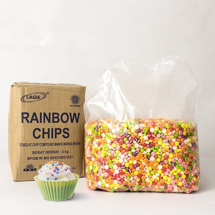 

COKELAT Chocochip Lagie Rainbow 200 gram