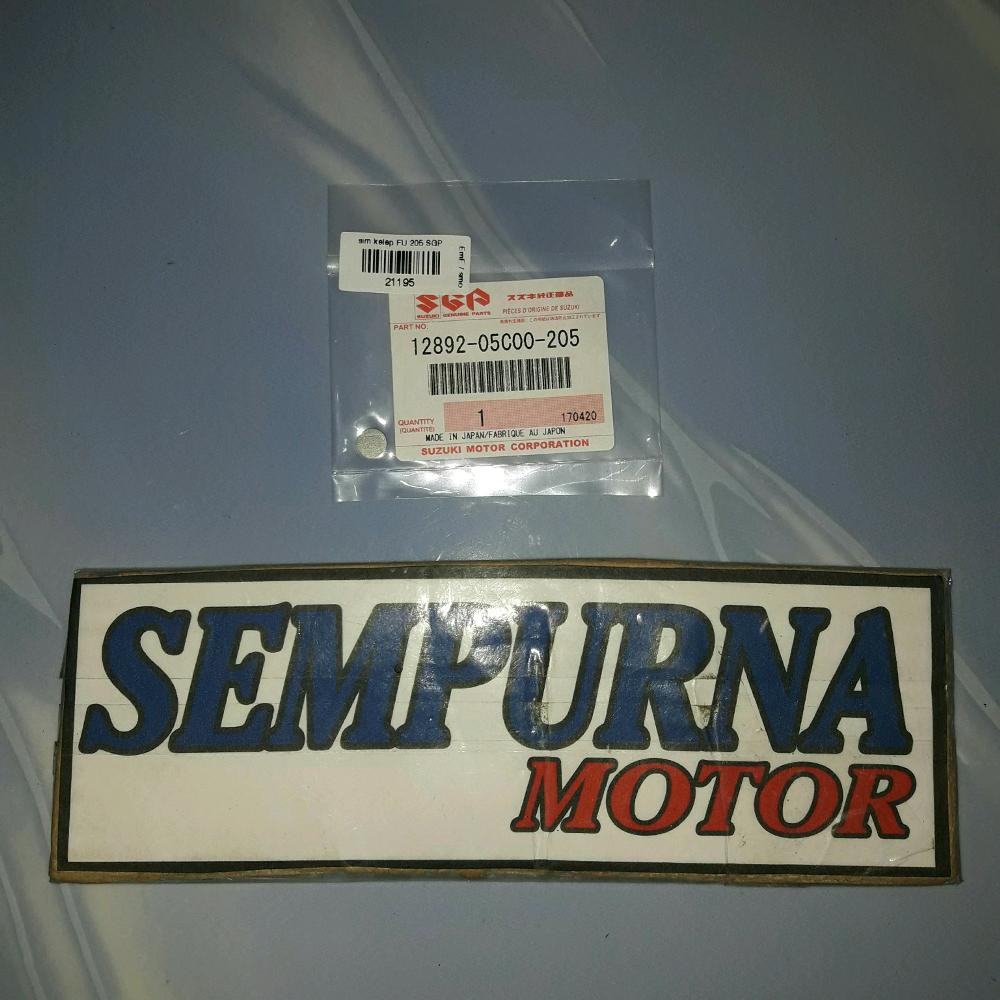 Sim Kelep Satria Fu Ukuran 205 Original SGP 12892-05C00-205