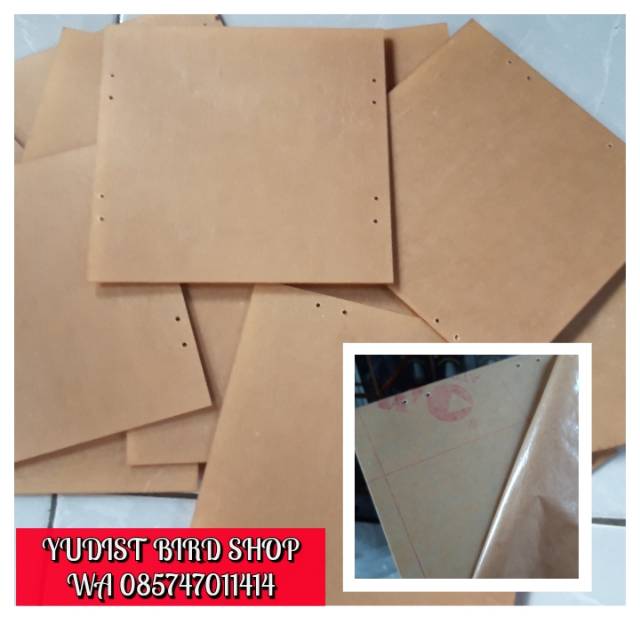 PLAPON AKRILIK SANGKAR KOTAK PLECI
