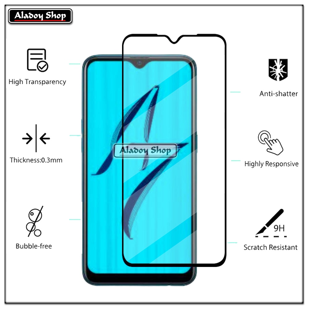 Tempered Glass Oppo A7 PAKET 2IN 1 Tempered Glass Layar da n Tempered Glass Camera