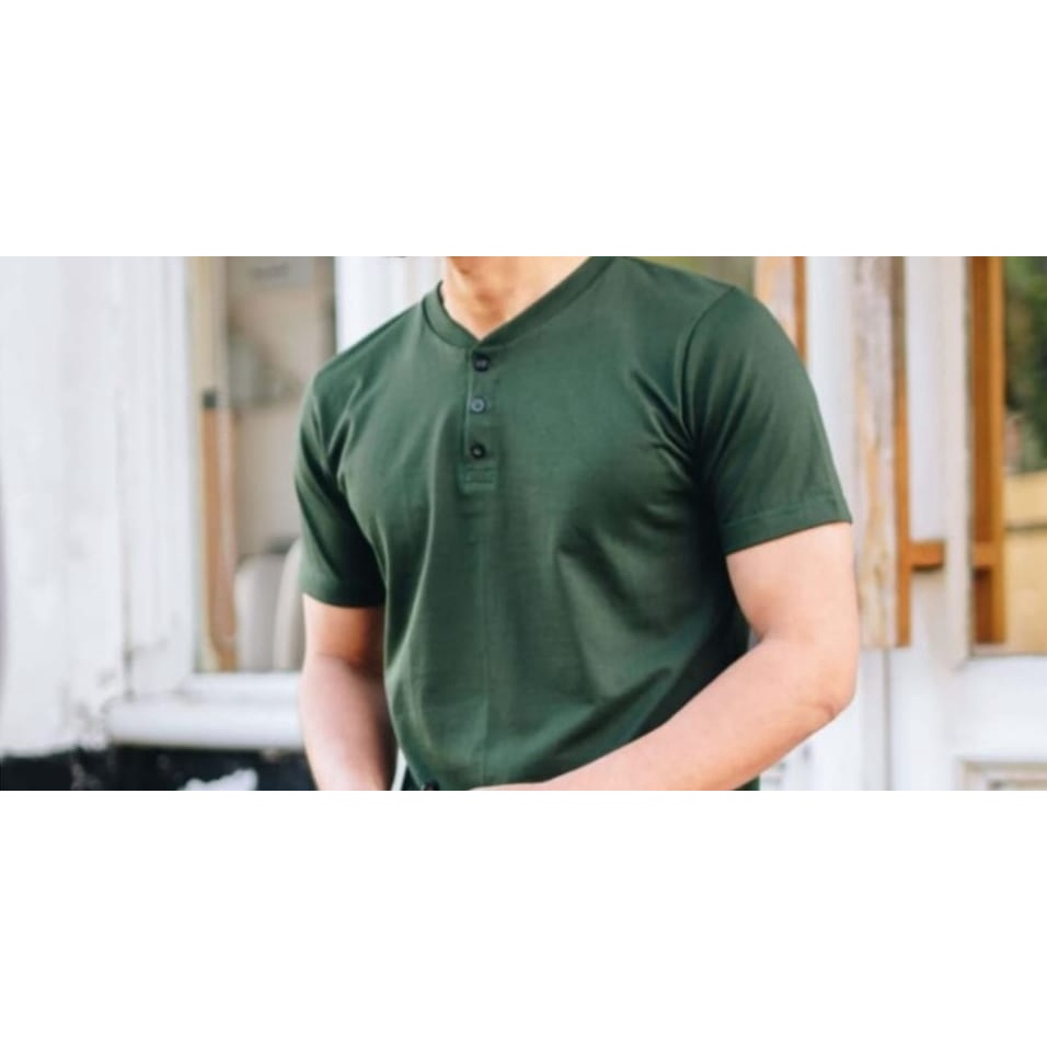 kaos polos kancing depan untuk pria dan wanita jika suka