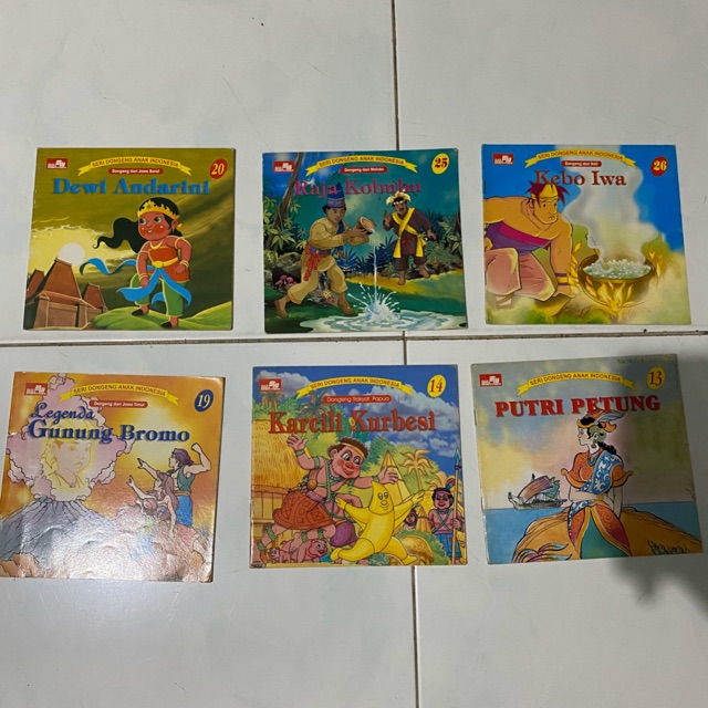 Seri Dongeng Anak Indonesia - buku cerita anak- anak