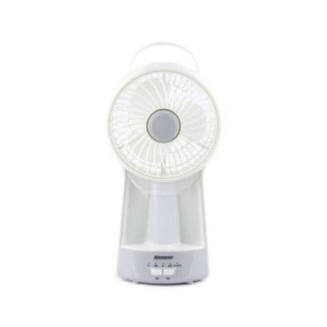 Krisbow Kipas Dan Lampu Darurat Rechargeable