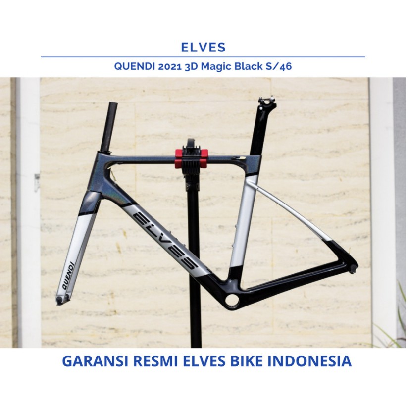 FRAME SEPEDA ROADBIKE ELVES QUENDI 2021 MAGIC BLACK S 46