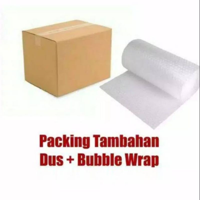 

TAMBAHAN PACKING EXTRA SUPAYA BARANG AMAN DAN TIDAK RUSAK