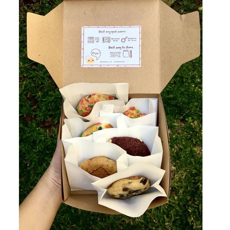 

Produk R3e4dyh soft baked cookies 6 pcs bellycious...dS4.CDE