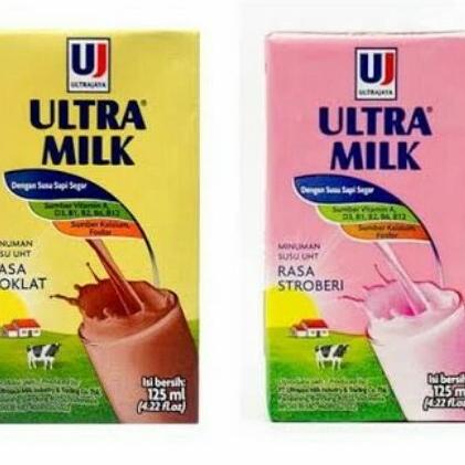 

BISA BAYAR DITEMPAT Free packing plastik susu ultra 125 ml (ojol only) - Strawberi