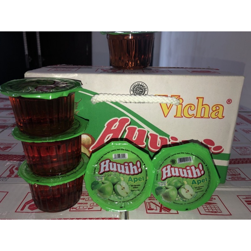 Sari Apel Merk Vicha Huuih Asli MALANG . Exp 2023