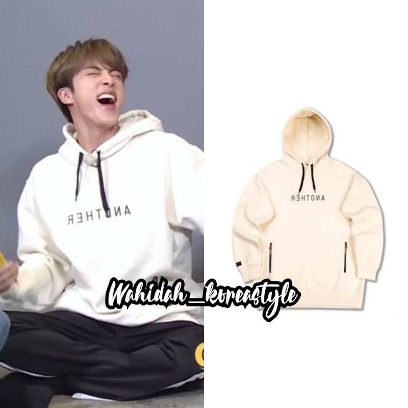 Jaket Hoodie Jin (Kim Seokjin) BTS "Another" Baju Idol K-Pop Fashion