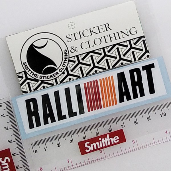 Stiker Ralli Art Logo 4W Cutting Sticker aksesoris untuk Mobil