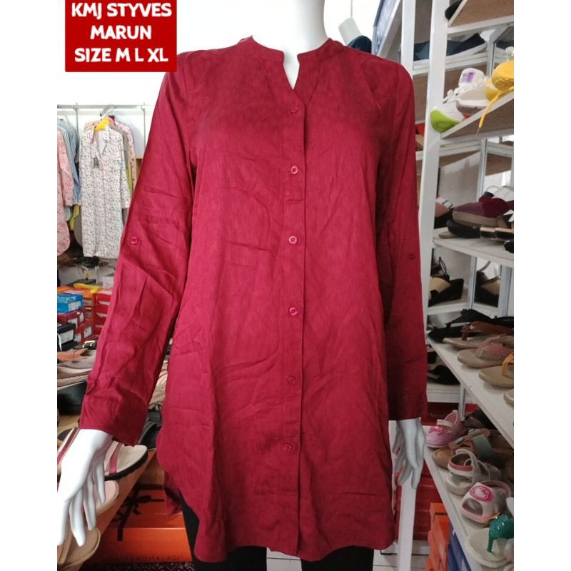 KEMEJA WANITA ST YVES BRAND MATAHARI 630GGB