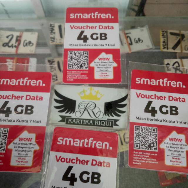 Voucher smartfren 4gb