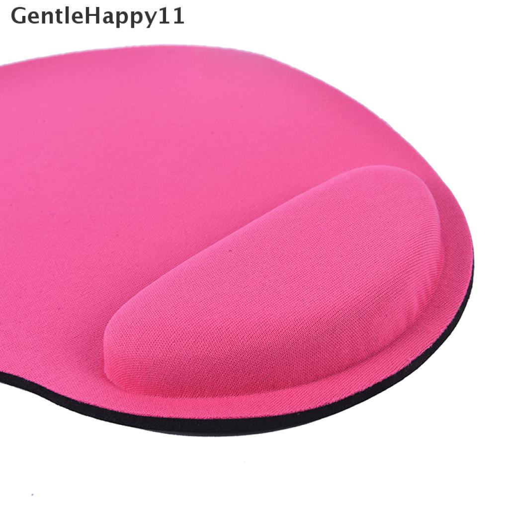 Gentlehappy Comfort Wrist Mouse Pad Mat Alas Mousepad Karet Non-slip Untuk Komputer PC Laptop