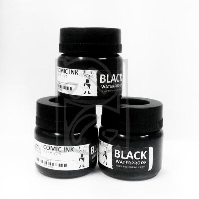 

Buruan Serbu Comic Ink Waterproof 30Ml / Tinta Celup / Komik / Manga Ink / Tinta