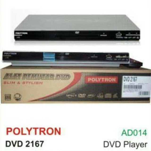 Dvd Player POLYTRON 2167G (U) USB, MP3 Dvd Polytron
