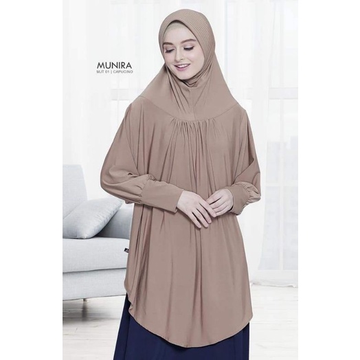 JILBAB TANGAN MUNIRA JILBAB MUNIRA JILBAB SYAR'I JILBAB JERSEY JILBAB INSTAN JILBAB NYAMAN BERGO