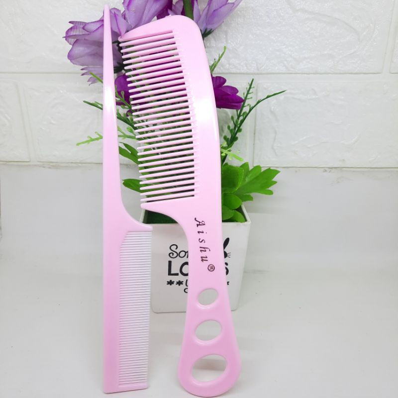 SISIR RAMBUT GAGANG AISHU/ SISIR RAMBUT BESAR/ SISIR RAMBUT PERSET/ SISIR RAMBUT GAGANG ISI 2 PCS