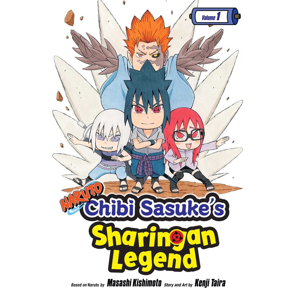 Naruto Chibi Sasuke's Sharingan Legend Vol 1 TP - Comic Manga English US Import Book Buku Komik