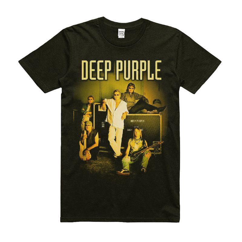 KAOS BAND / KAOS DEEP PURPLE / TRYWOLRDBANDUNG / DEEP PURPLE T-SHIRT / BAJU MUSIK ROCK METAL