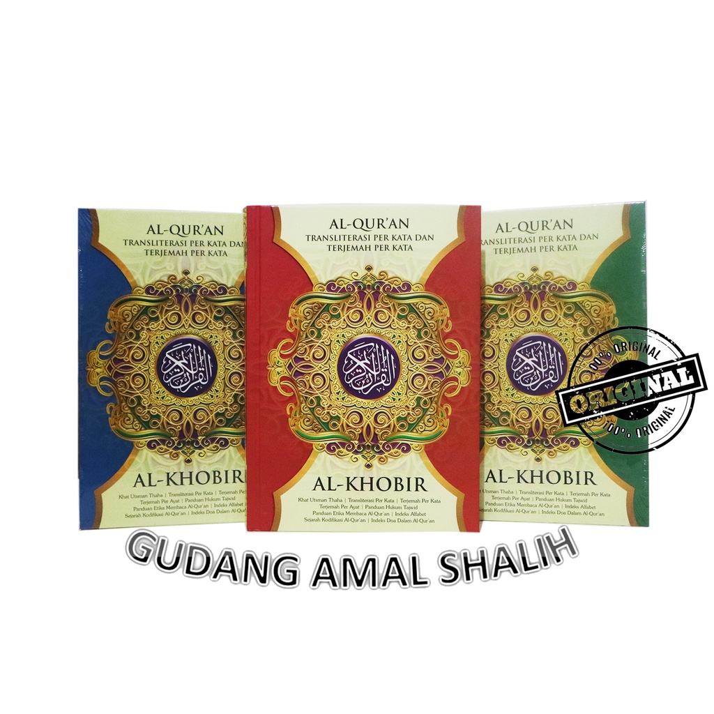 Al Quran Al-Khobir A5 HC Terjemah Transliterasi Perkata Khobir
