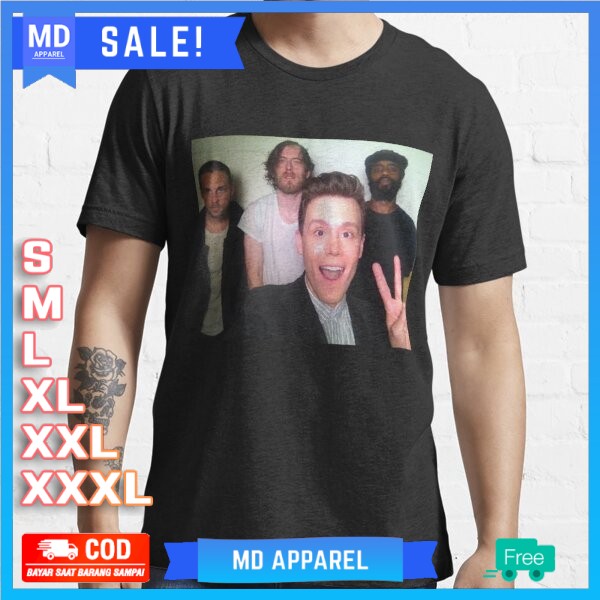 Kaos Baju Death Grips Interview 2016 Group Selfie Meme 214849 Premium