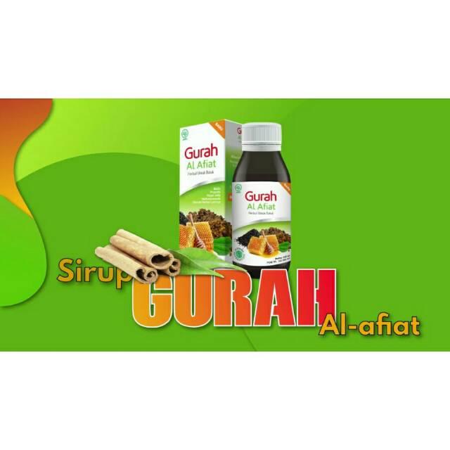 Sirup GURAH Al Afiat Isi 125 ml 100 % Original