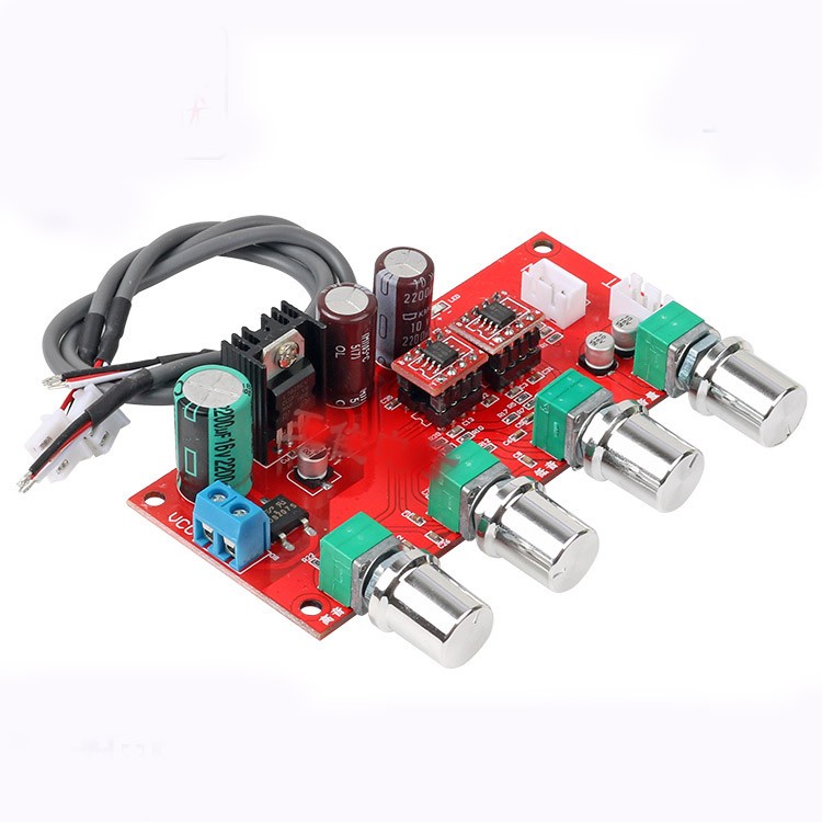 HIFI Ad 828 Stereo Preamp Amplifier NE5532 (1622)