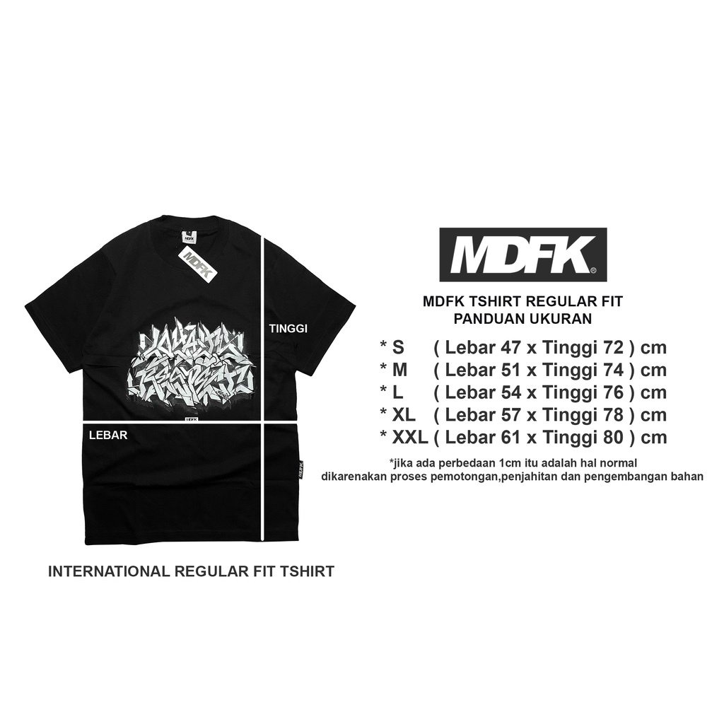 MDFK loyalty respect tshirt graffiti wildstyle