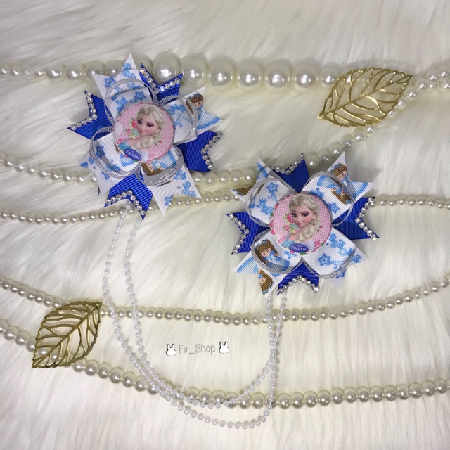 Jepit rambut anak / Jepit rambut frozen blue