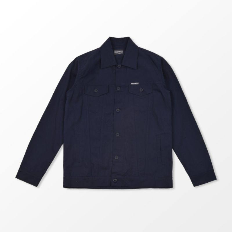 roughneck TJ004 navy trucker jacket - s