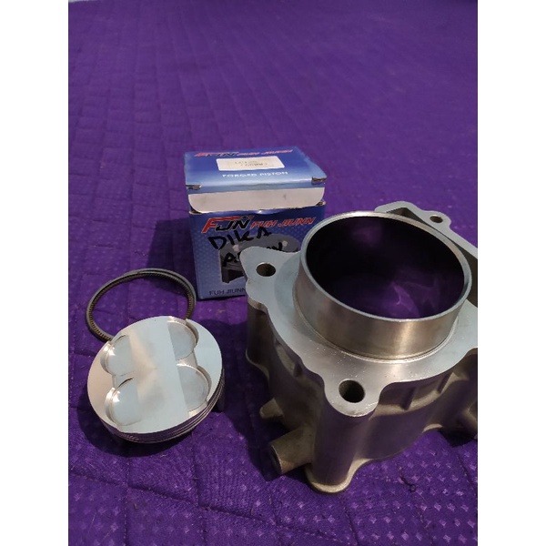 NEGO Blok BRT ceramic, Liner Carbon 600hv (RACING ONE) ukuran 65. Pnp to Aerox, Lexi, Nmax, r15v3, x