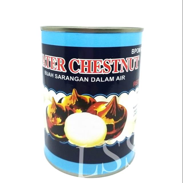 Red Boat Brand Canned Water Chestnut / Buah Sarangan Kaleng / Biqi 567 gr