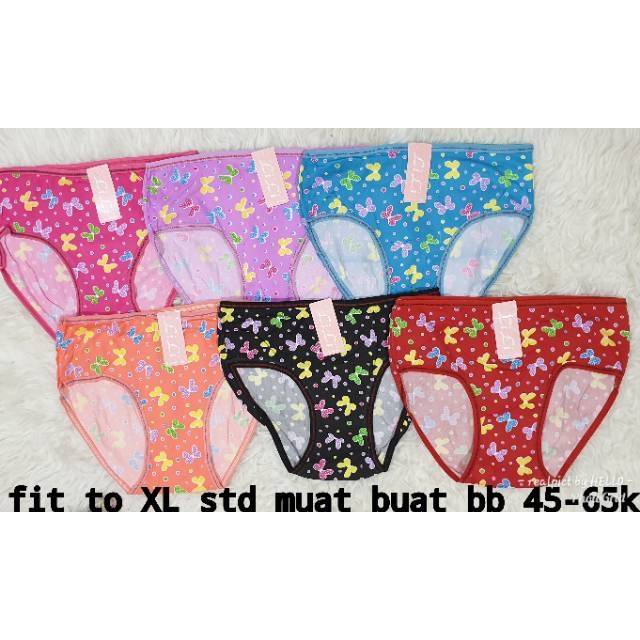 GROSIR UNDIES MOTIF GAMBAR UK XL/UNDIES