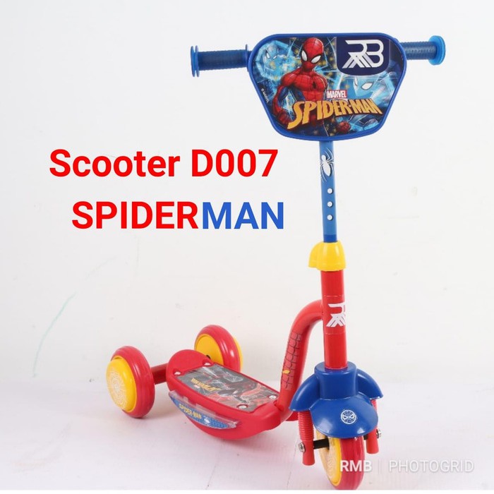 Scooter/skuter 3 roda SPIDERMAN