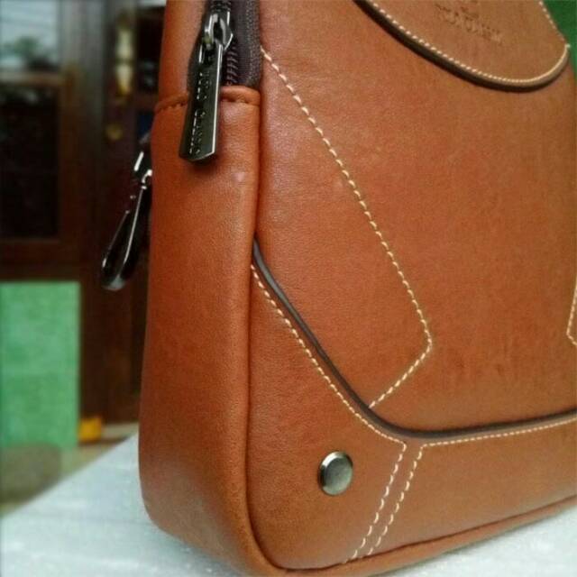 Tas Selempang pria /Shoulder Bag - Polo Classic SB89PC806 Original import