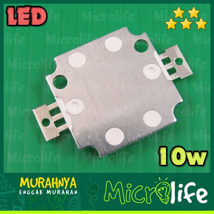 LED 10W WHITE HIGH POWER 10WATT PUTIH