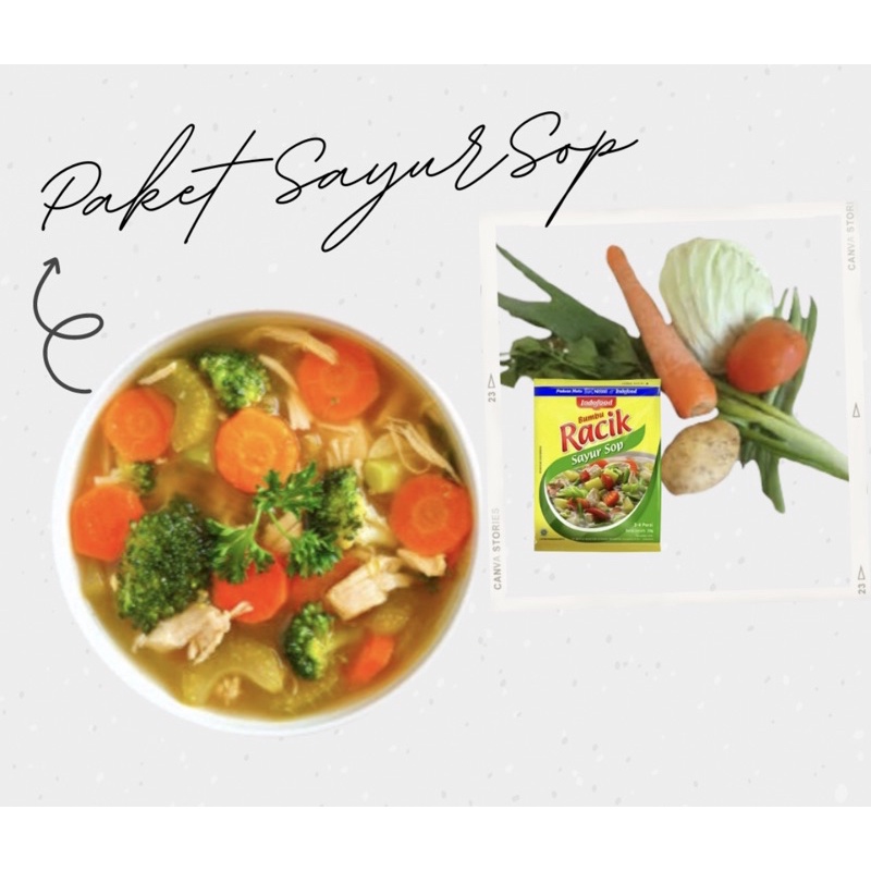 

Paket Sayur Sop
