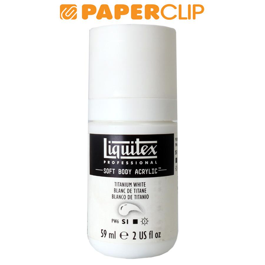 

ACRYLIC SOFT BODY LIQUITEX 19594320LQ TITANIUM WHITE