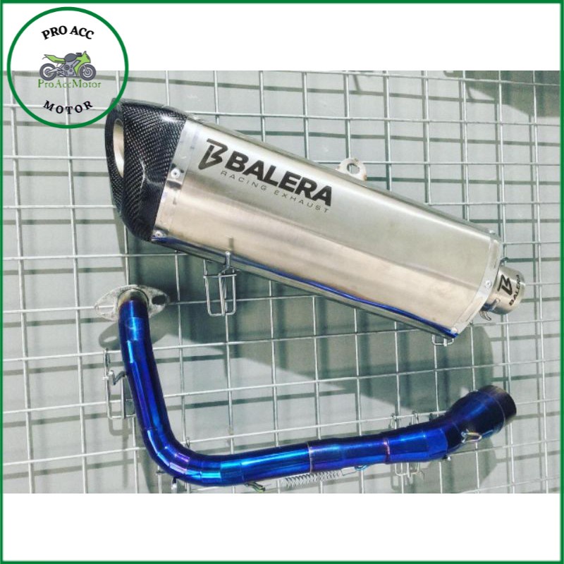 knalpot balera long grass custom laser name new vario150