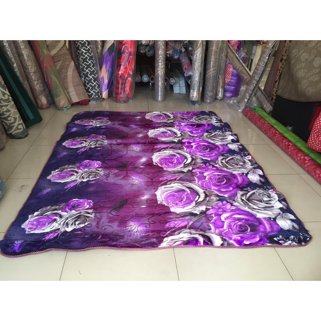 KARPET MALAYSIA BUSA EMPUK DAN LEMBUT UKURAN 190x220 WARNA ...