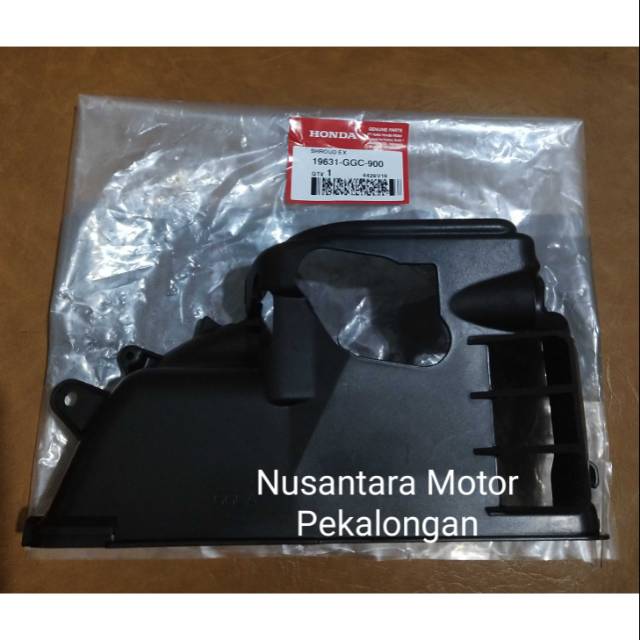 Shroud Exhaust Tutup Blok Bawah Vario 110 FI, Scoopy FI, Beat FI 2012 -2014
Asli AHM 19631-GGC-900