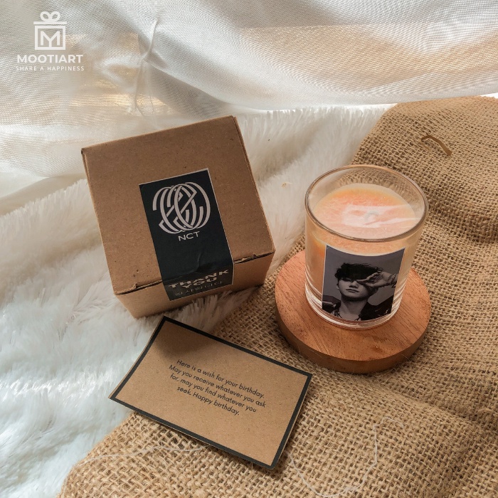 [MOOTIART.ID] NCT EDITION - Lilin Aromaterapi Scented Candle Aromatherapy candle gift box hadiah kad