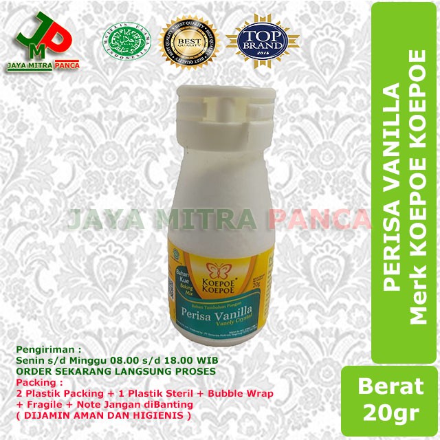 

Koepoe Koepoe Perisa Vanila 20gr MURAH Top Brand EXP Des 2024