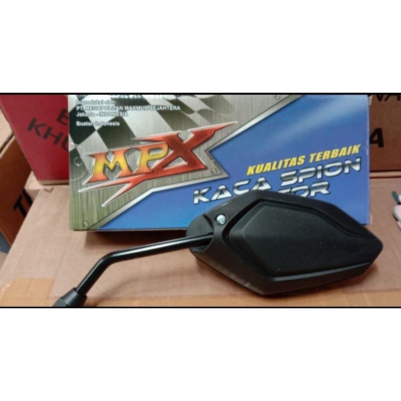 Spion Model Standar Vario 150 Honda Gagang Crome-Gagang hitam