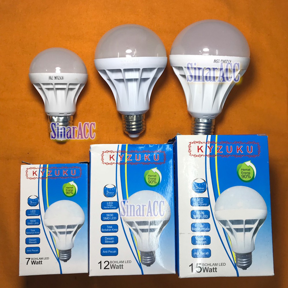 [Sale!!] Lampu Led 7watt 7w bulb bohlam 7 watt 7 w ekojaya enje led bulb ekonomis