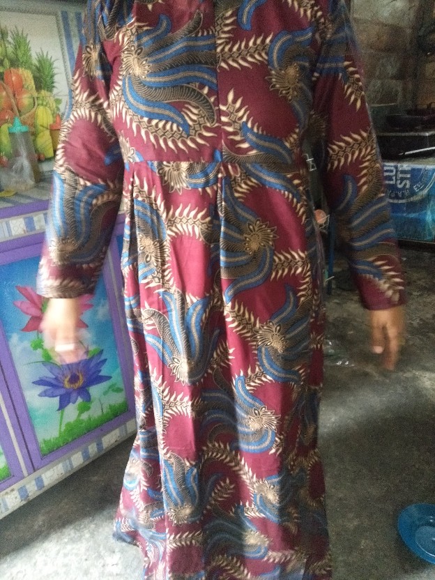 Gamis Batik Manggar, Padi,sekar,cantik,kubis,kipas,daun,kupu,nadine,gendis